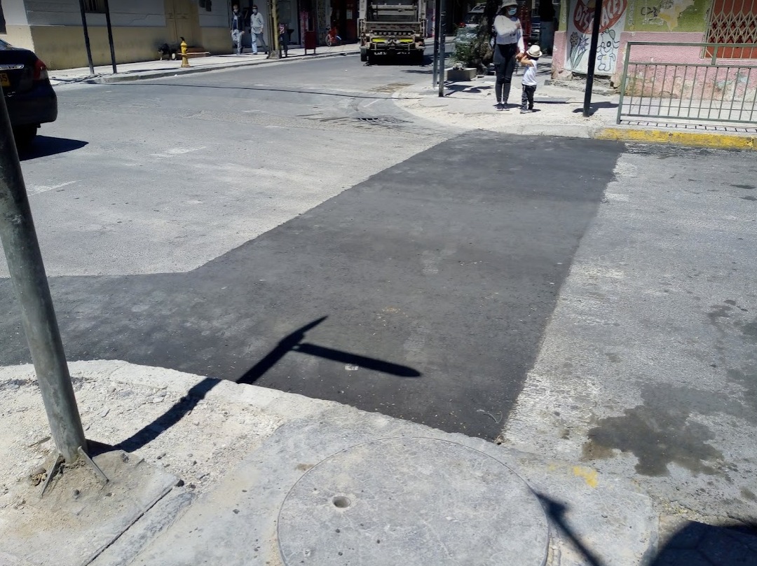 Reposición de pavimento asfaltico SERVIU